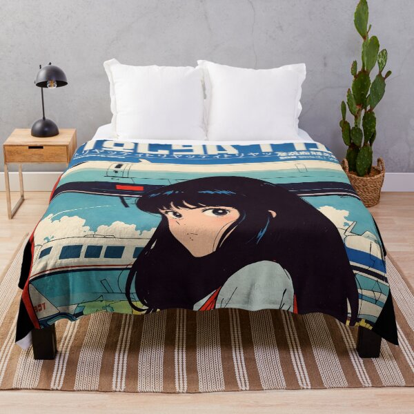 Item preview, Tolyatti Russia Retro Anime Girl 80s Vintage Travel designed and sold by Retro-Anime9.
