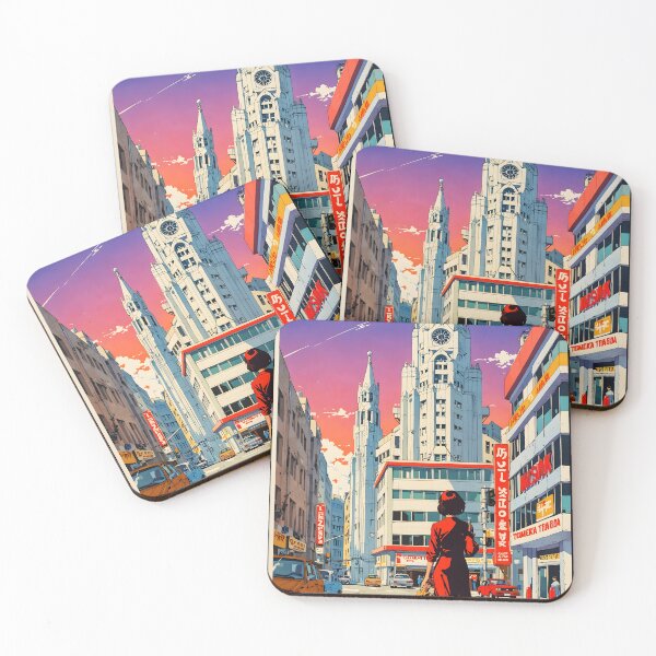 Item preview, Tomsk Retro Anime Girl 80s Russia Vintage Travel designed and sold by Retro-Anime9.