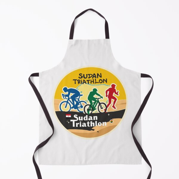 Item preview, Swim. Bike. Run. Sudan – Endurance Athlete Apparel designed and sold by Triathlongram.