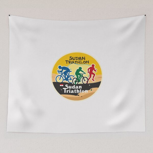Item preview, Swim. Bike. Run. Sudan – Endurance Athlete Apparel designed and sold by Triathlongram.
