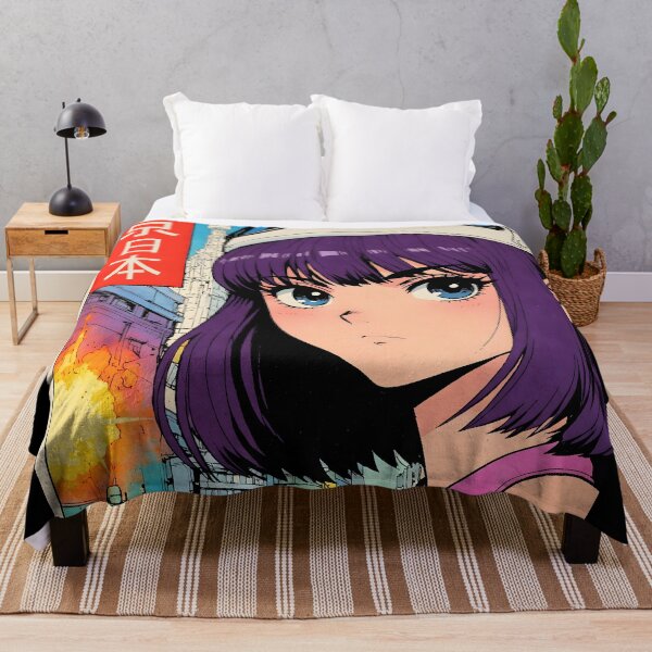 Item preview, Tokyo Japan 80s Retro Anime Girl Vintage Travel designed and sold by Retro-Anime9.