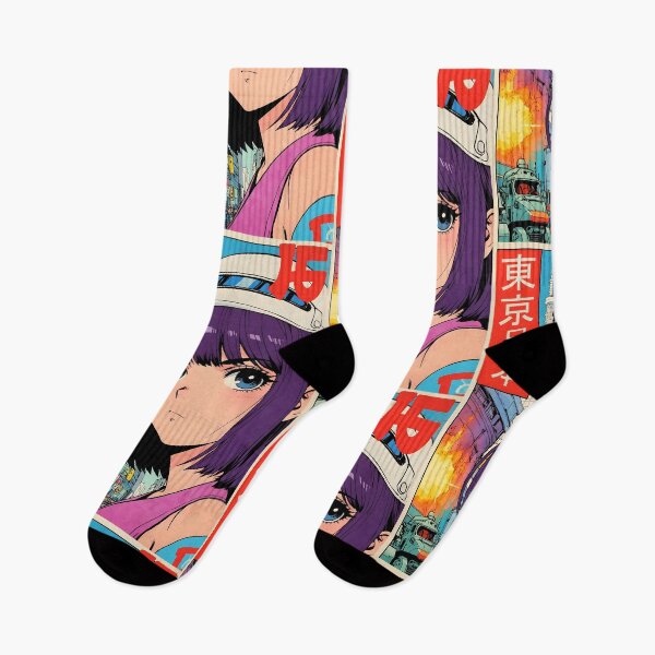 Item preview, Tokyo Japan 80s Retro Anime Girl Vintage Travel designed and sold by Retro-Anime9.