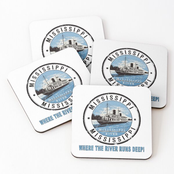 Item preview, Mississippi postal seal design designed and sold by Island Gift Lounge.