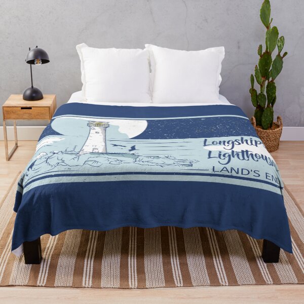 Item preview, Longships lighthouse lands end England designed and sold by ekpatterns.