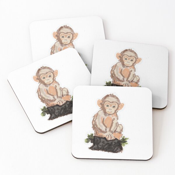 Item preview, Thinking Life: A Chimpanzee's Calm designed and sold by Tekascreative.