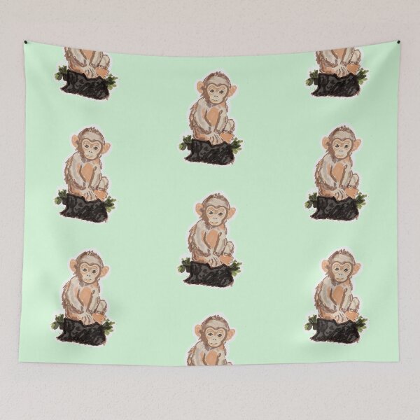 Item preview, Thinking Life: A Chimpanzee's Calm designed and sold by Tekascreative.