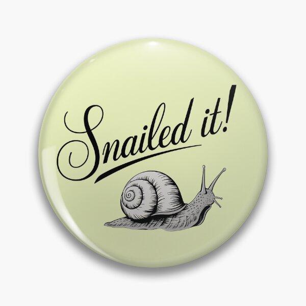 Item preview, Snailed It: Slow and Steady Wins designed and sold by Orca Chuckle Studios.