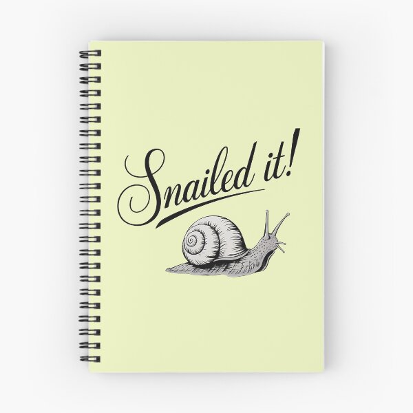 Item preview, Snailed It: Slow and Steady Wins designed and sold by Orca Chuckle Studios.