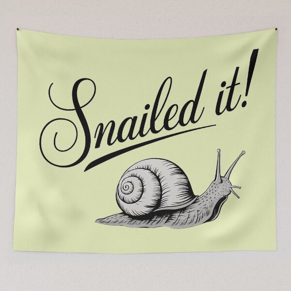 Item preview, Snailed It: Slow and Steady Wins designed and sold by Orca Chuckle Studios.
