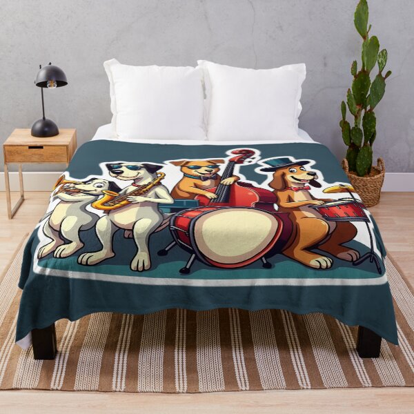 Item preview, Canine Jazz Band in Harmony designed and sold by Artbellachi.