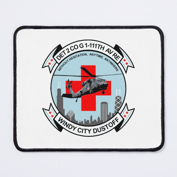 Item preview, Windy City Dustoff Patch designed and sold by illinidustoff.