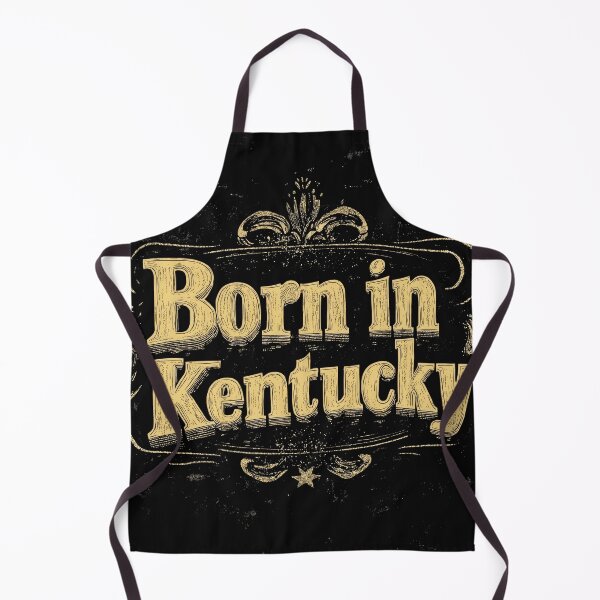 Item preview, Born in Kentucky Bourbon Whisky Label designed and sold by OriginalBeerCat.