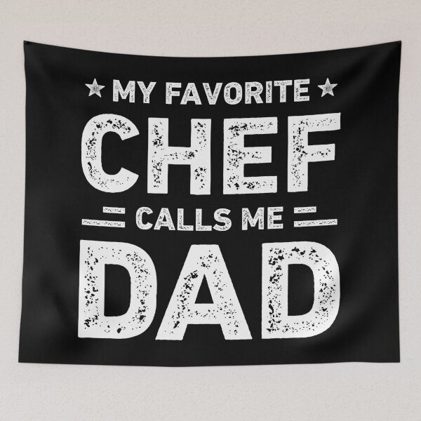 Item preview, My Favorite Chef Calls Me Dad Chef Dad designed and sold by RareBunny.