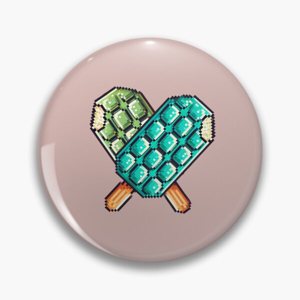 Item preview, Just Pink Blue&Green Ice Cream Bars designed and sold by Fontible.
