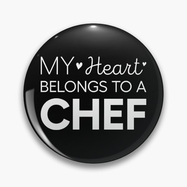Item preview, My Heart Belongs To A Chef Cute Chef designed and sold by RareBunny.