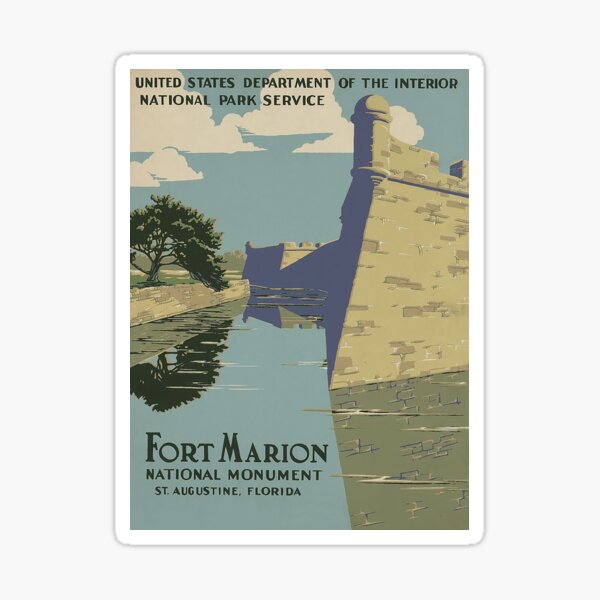 Item preview, Fort Marion National Monument, St. Augustine, Florida designed and sold by DJ-Portable.