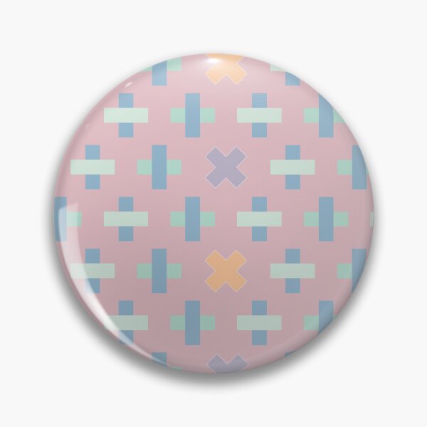 Item preview, Modern Pastel Cross Pattern Design designed and sold by Studio of Shapes and Spectrum.