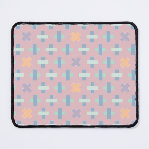 Item preview, Modern Pastel Cross Pattern Design designed and sold by Studio of Shapes and Spectrum.