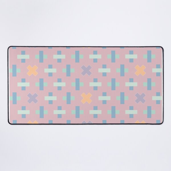 Item preview, Modern Pastel Cross Pattern Design designed and sold by Studio of Shapes and Spectrum.