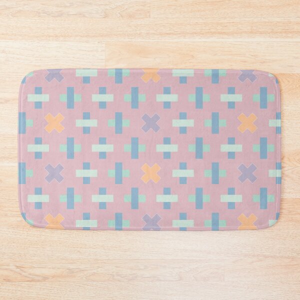 Item preview, Modern Pastel Cross Pattern Design designed and sold by Studio of Shapes and Spectrum.