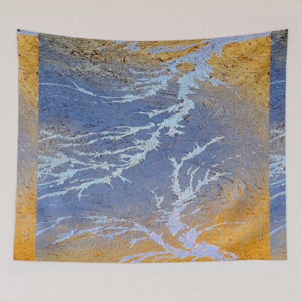 Item preview, Water's Edge Abstract designed and sold by ViaARTfactory.