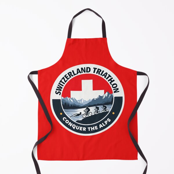 Item preview, Switzerland Triathlon Sportswear for Athletes designed and sold by Triathlongram.