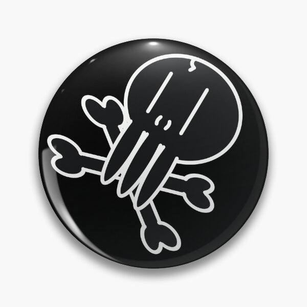 Item preview, Skull and Crossbones (Inverted) designed and sold by KongusKing.