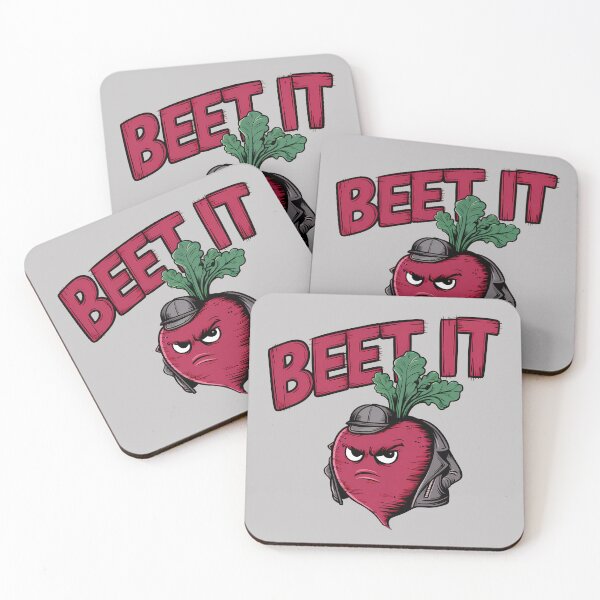 Item preview, Beet It: Sassy Veggie Vibes designed and sold by Orca Chuckle Studios.