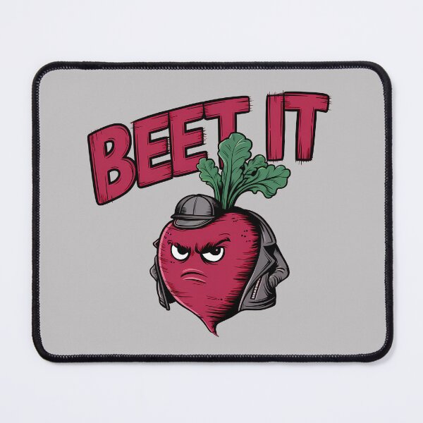 Item preview, Beet It: Sassy Veggie Vibes designed and sold by Orca Chuckle Studios.