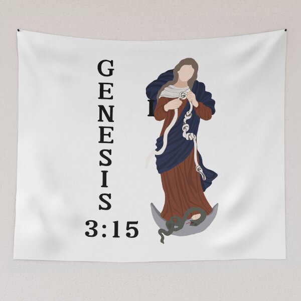 Item preview, Our Lady, Undoer of Knots designed and sold by Blueberry CC Designs.