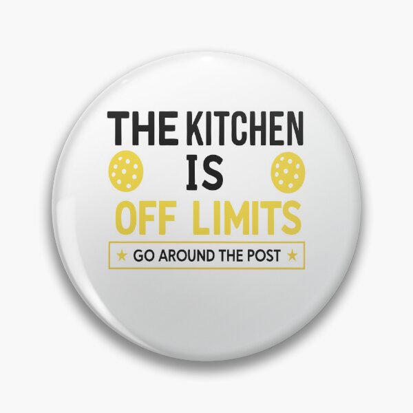 Item preview, Pickleball Kitchen Dink Funny Around The Post designed and sold by PunnyProducts.