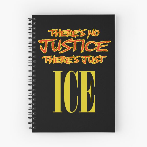 Item preview, There's No Justice - There's Just ICE designed and sold by Matthew Kinnersly.