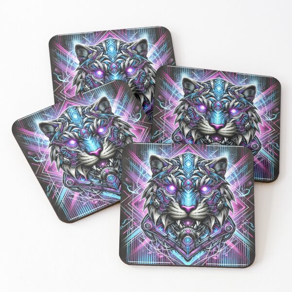 Item preview, Cyberpunk tiger designed and sold by Susan2003Shop.
