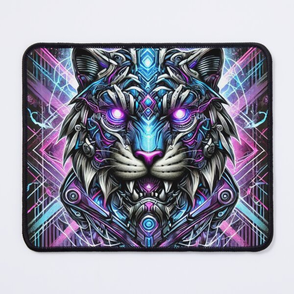 Item preview, Cyberpunk tiger designed and sold by Susan2003Shop.