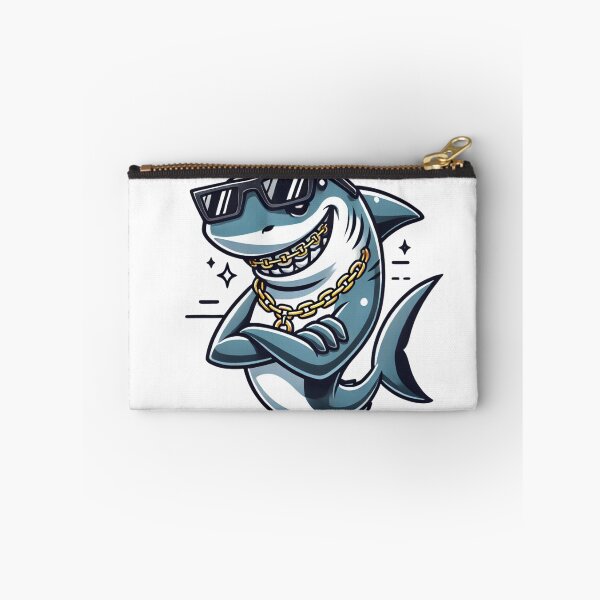 Item preview, "Cool Shark Sticker with Stylish Attitude" designed and sold by ForFamily1120.