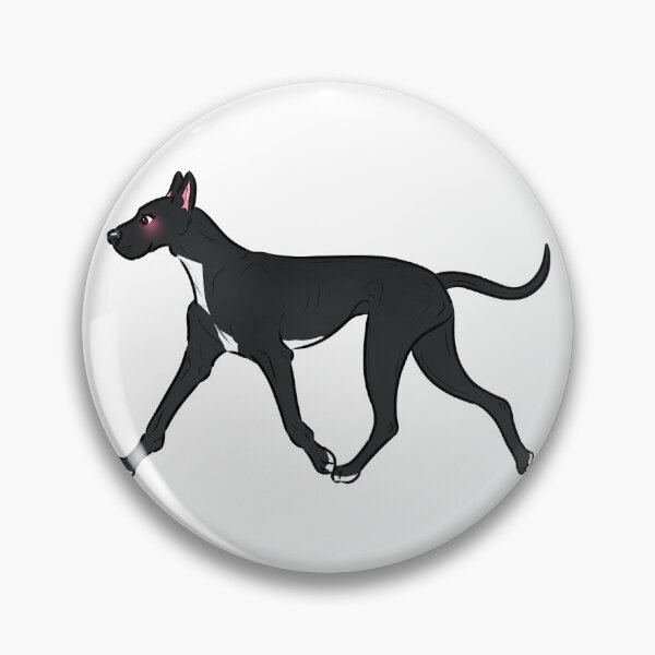 Item preview, Black and White Great Dane Gait designed and sold by TheCurlyGirlSwirl.