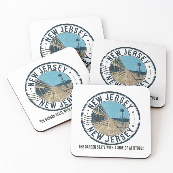 Item preview, New Jersey postal seal design designed and sold by Island Gift Lounge.