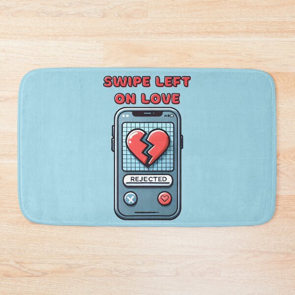 Item preview, Swipe Left on Love - Rejected Heart Smartphone Design designed and sold by Dantin.