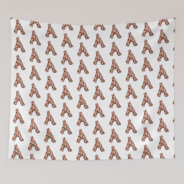 Item preview, Striped Letters - A  designed and sold by MyBottomShelf.