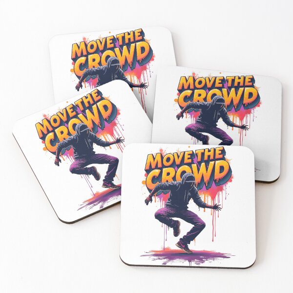 Item preview, Move The Crowd designed and sold by 80ssinto90s.