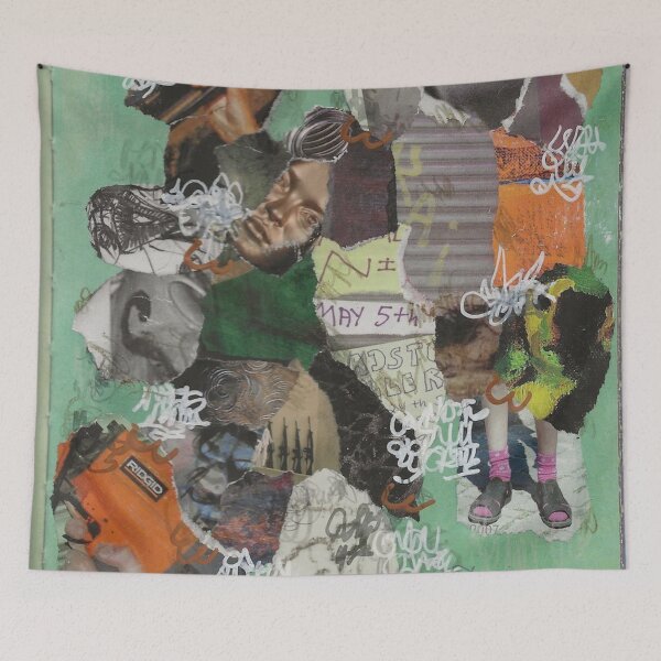 Item preview, Graffiti Collage Art Prints designed and sold by krisboris.