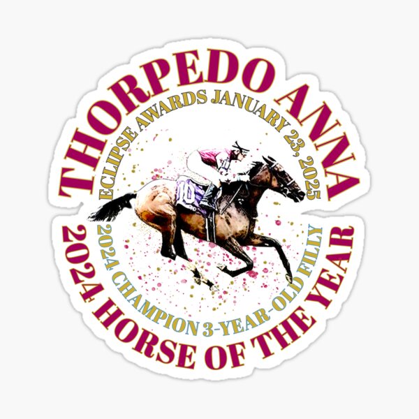 Item preview, Thorpedo Anna 2024 Horse of the Year design  designed and sold by Ginny Luttrell.