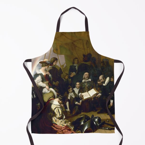 Item preview, Embarkation of the Pilgrims - Historic Capitol Rotunda Art by Robert W. Weir (1843) designed and sold by Under-TheTable.