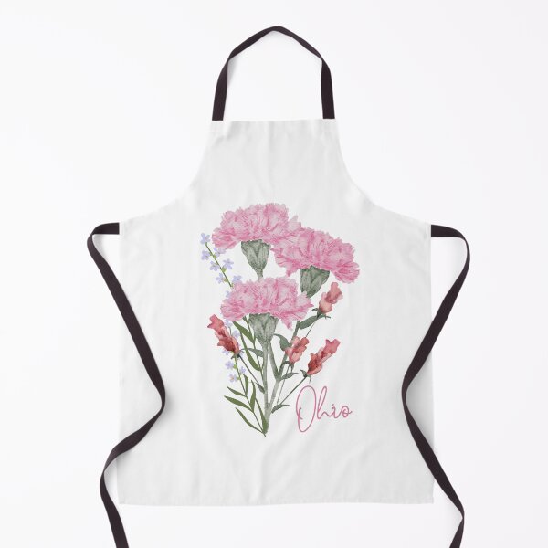 Artikelvorschau, Ohio State Flower Nelken-Klassiker-T-Shirt Sticker entworfen und verkauft von ThinkNature!.