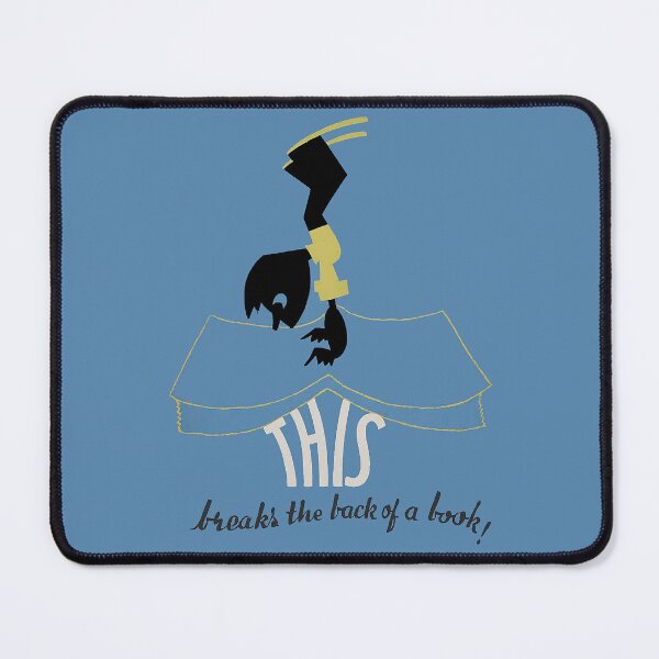 Item preview, This breaks the back of a book! designed and sold by DJ-Portable.