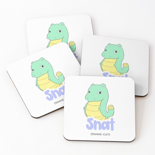 Item preview, Snat (snake + cat) designed and sold by Hachi-Sensei.