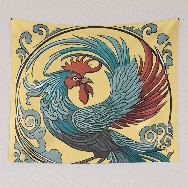 Item preview, fighting rooster designed and sold by aliraweb.