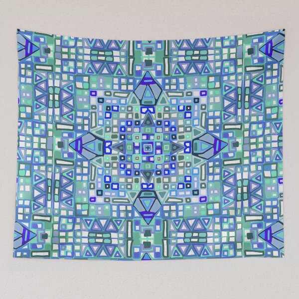 Item preview, Klimt crisp cool shapes designed and sold by bekki smith.