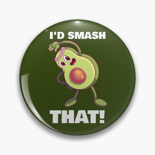 Item preview, I'd smash that funny avocado designed and sold by messy-nessie.
