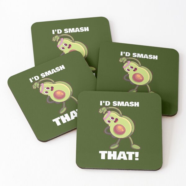 Item preview, I'd smash that funny avocado designed and sold by messy-nessie.